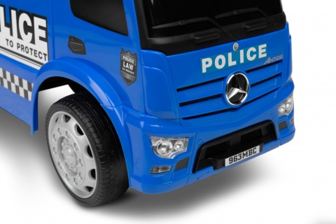 Jeździk Policja Toyz na licencji Mercedes do 25 kg - BLUE
