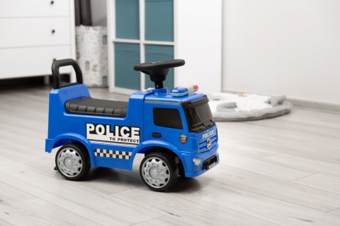 Jeździk Policja Toyz na licencji Mercedes do 25 kg - BLUE