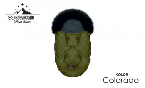 BABYACTIVE Śpiwór ocieplacz do wózka (Duży Pikowany) - Colorado