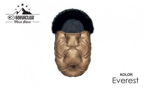 BABYACTIVE Śpiwór ocieplacz do wózka (Duży Pikowany) - Everest