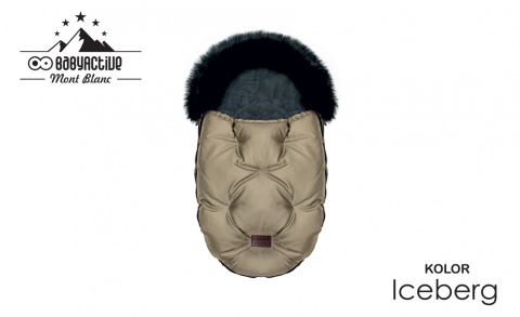 BABYACTIVE Śpiwór ocieplacz do wózka (Duży Pikowany) - Iceberg