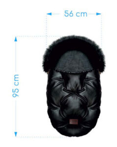 BABYACTIVE Śpiwór ocieplacz do wózka (Duży Pikowany) - Paris