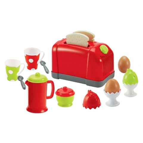 Ecoiffier Zestaw Śniadaniowy z Tosterem 17elem.