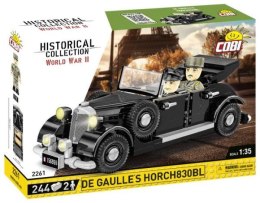 COBI 2261 Historical Collection WWII samochód De Gaulles 1639 HORCH830BL 244 klocki