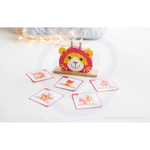 Kreatywne Drewniane Klocki Przestrzenne 3d Classic World LEW