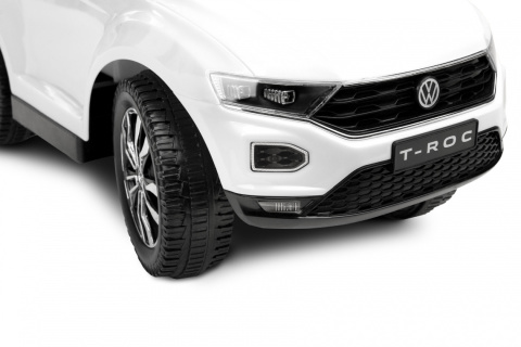 VW T-Roc Toyz jeździk dla dzieci z rączką do pchania do 25 kg - WHITE