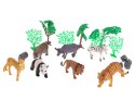 Figurki dzikie zwierzęta safari 7szt + mata i akcesoria zestaw