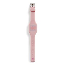 Cyfrowy silikonowy zegarek na rękę Miquelrius - Pink