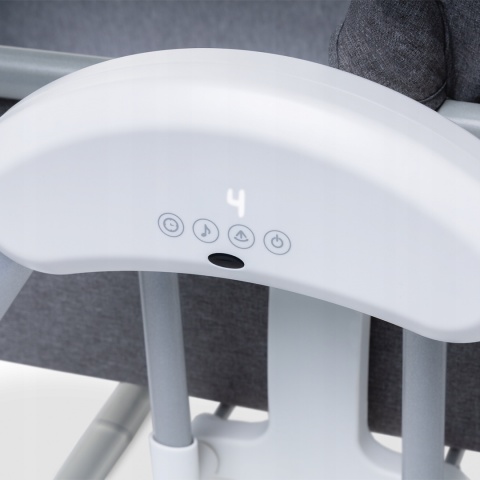 FIGGY Lionelo kołyska dziecięca leżaczek - Grey Stone