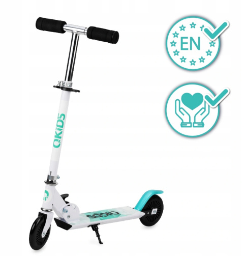 FLO QKids Hulajnoga dwukołowa do 50 kg - niebieska 2