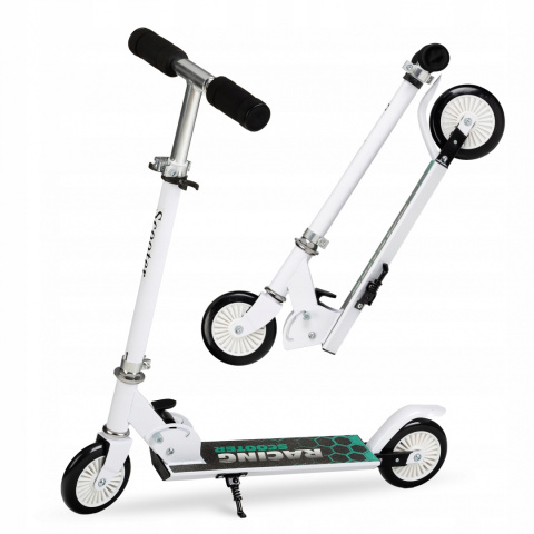 FLO QKids Hulajnoga dwukołowa do 50 kg - biała