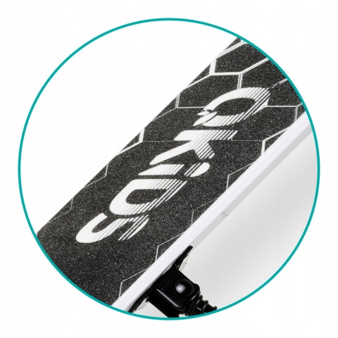 FLO QKids Hulajnoga dwukołowa do 50 kg - biała