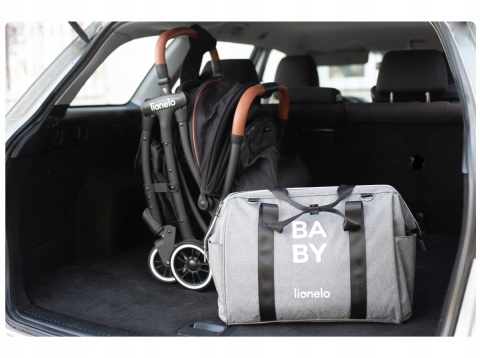 IDA Lionelo Duża uniwersalna torba do wózka - Blue Denim