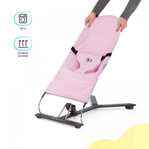 MIMI Kinderkraft Leżaczek bujaczek - Pink
