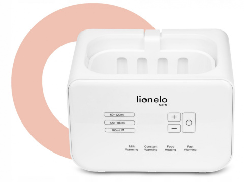 THERMUP DOUBLE Podwójny podgrzewacz do butelek - White