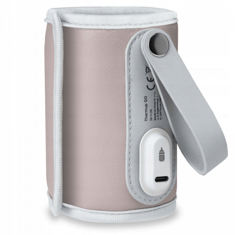THERMUP GO Lionelo Przenośny podgrzewacz do butelek - Pink Baby