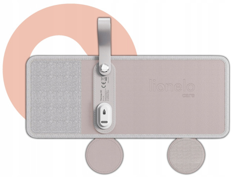 THERMUP GO Lionelo Przenośny podgrzewacz do butelek - Pink Baby