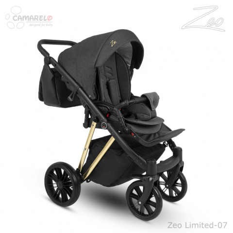 ZEO LIMITED GOLD Camarelo 3w1 wózek wielofunkcyjny z fotelikiem KITE 0-13kg Polski Produkt kolor - 7