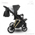 ZEO LIMITED GOLD Camarelo 3w1 wózek wielofunkcyjny z fotelikiem KITE 0-13kg Polski Produkt kolor - 7