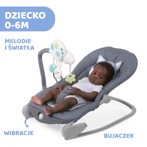 BALLOON Chicco leżaczek do 18kg - FOXY