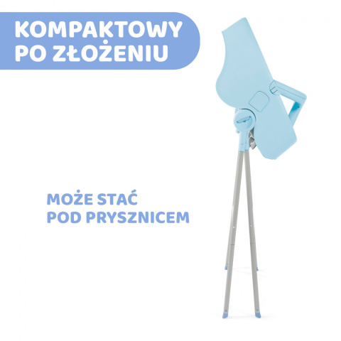 Bubble Nest Chicco stojak kąpielowy wanienka 0-12m - Ocean