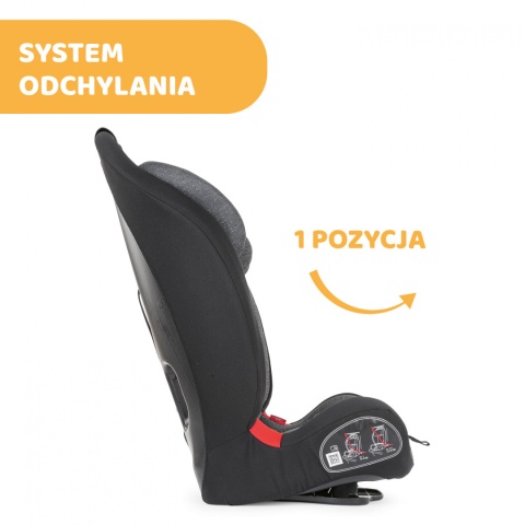 CHICCO GRO-UP fotelik dziecięcy 9-36 kg z regulacją odchylenia - OMBRA