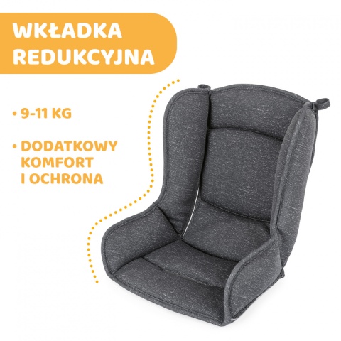 CHICCO GRO-UP fotelik dziecięcy 9-36 kg z regulacją odchylenia - OMBRA