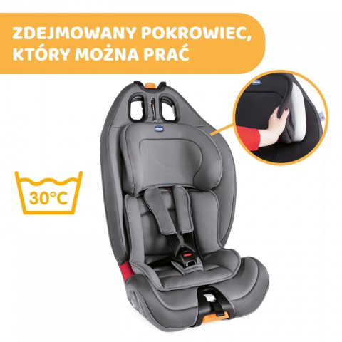 CHICCO GRO-UP fotelik dziecięcy 9-36 kg z regulacją odchylenia - Pearl