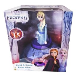Promo Lampka nocna 3D z efektami dźwiękowymi 29cm Elsa Frozen. Kraina Lodu WD21984 Kids Euroswan
