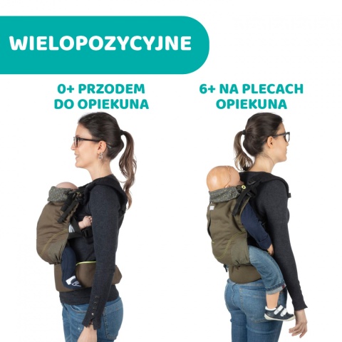 Myamaki Fit Chicco nosidełko 0m+ do 15kg - Leaf