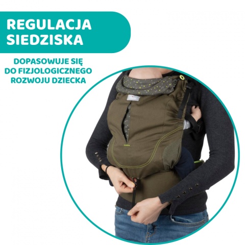Myamaki Fit Chicco nosidełko 0m+ do 15kg - Leaf