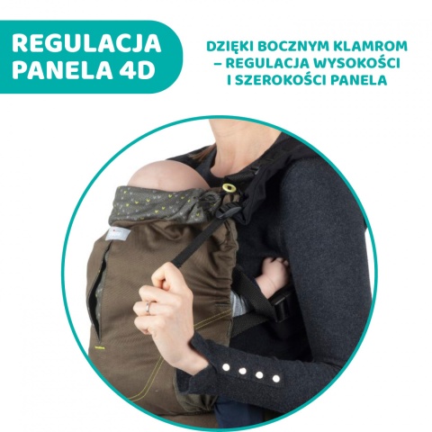 Myamaki Fit Chicco nosidełko 0m+ do 15kg - Leaf