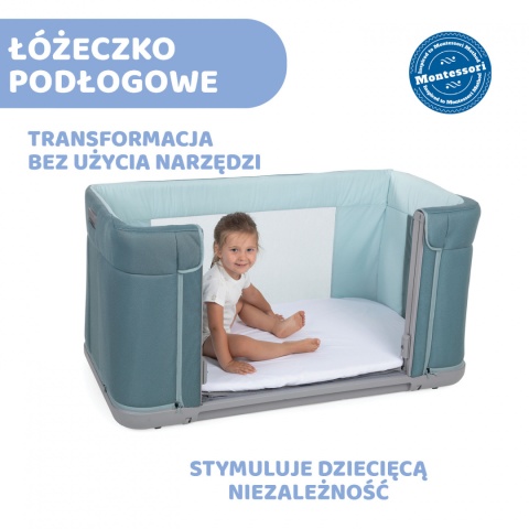 NEXT 2 ME FOREVER Chicco Łóżeczko dostawne 0m+ Next2Me AQUARELLE