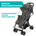 OHLALA 3 Chicco ultra lekki wózek spacerowy, składana rączka, waga 4,2 kg - Jet Black