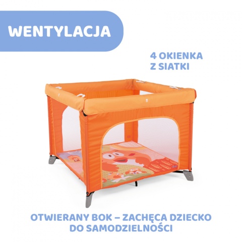 OPEN NEW Chicco kojec łóżeczko turystyczne 0m+ Fancy Chicken