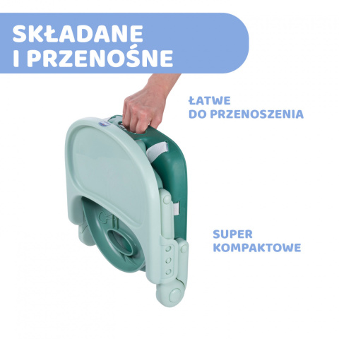 Pocket Snack Chicco - Krzesełko do karmienia (9-36 miesięcy) - SAGE