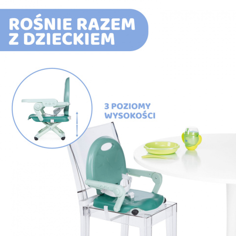 Pocket Snack Chicco - Krzesełko do karmienia (9-36 miesięcy) - SAGE