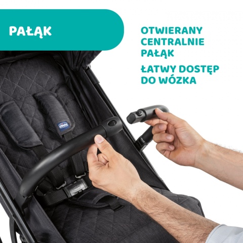 TROLLEY ME CHICCO Wózek spacerowy 7,1kg - STONE