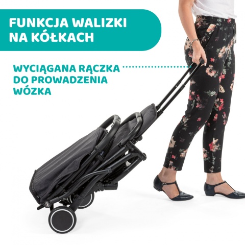 TROLLEY ME CHICCO Wózek spacerowy 7,1kg - STONE