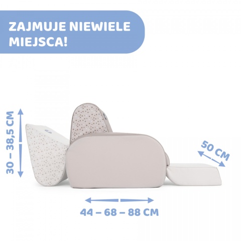 TWIST Chicco Fotelik rozkładany do 18kg 12m+ Dune