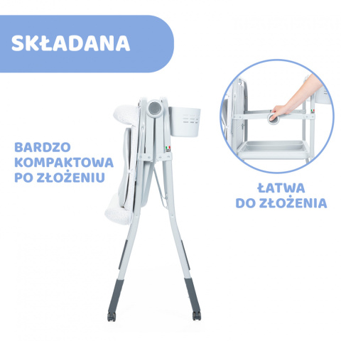 Wanienka z przewijakiem Cuddle & Bubble Comfort 0m+ Chicco - Dots