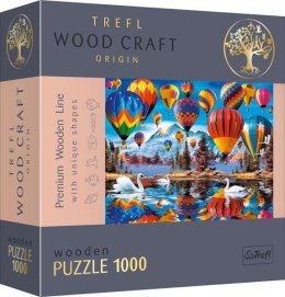 Puzzle 1000el drewniane - Kolorowe balony 20143 Trefl
