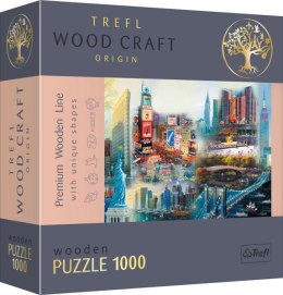 Puzzle 1000el drewniane - New York - Collage 20147 Trefl