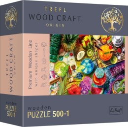 Puzzle 501el drewniane - Kolorowe koktajle 20154 Trefl