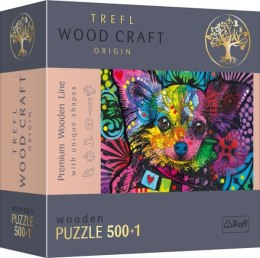 Puzzle 501el drewniane - Kolorowy szczeniak 20160 Trefl