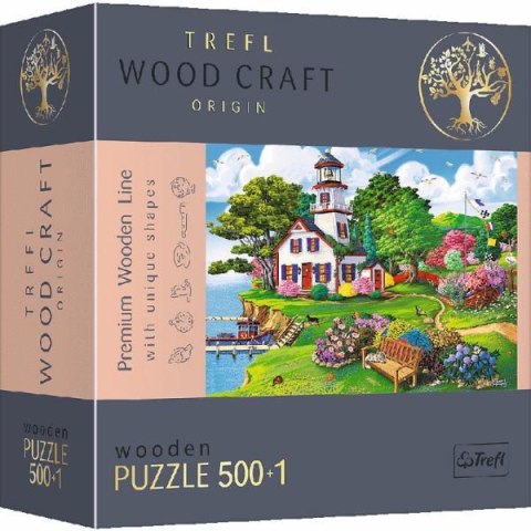Puzzle 501el drewniane - Letnia przystań 20161 Trefl