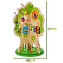 TOOKY TOY Duża Zabawka Edukacyjna Activity Tree Wielofunkcyjne Drzewo