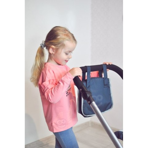WOOPIE ROYAL Wózek dla Lalek 3w1 GROWING UP Spacerówka Gondola Torba