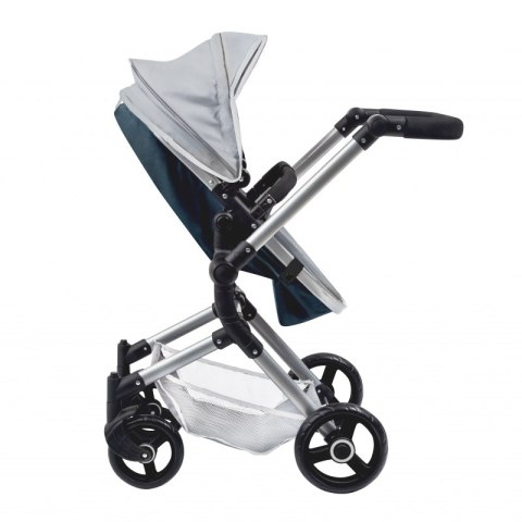 WOOPIE ROYAL Zestaw dla Lalek Wózek 3w1 + Nosidełko + 2x Ubranko