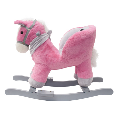 ZABAWKA NA BIEGUNACH KONIK RÓŻOWY Z MELODIĄ 42936 PlayTo by Caretero